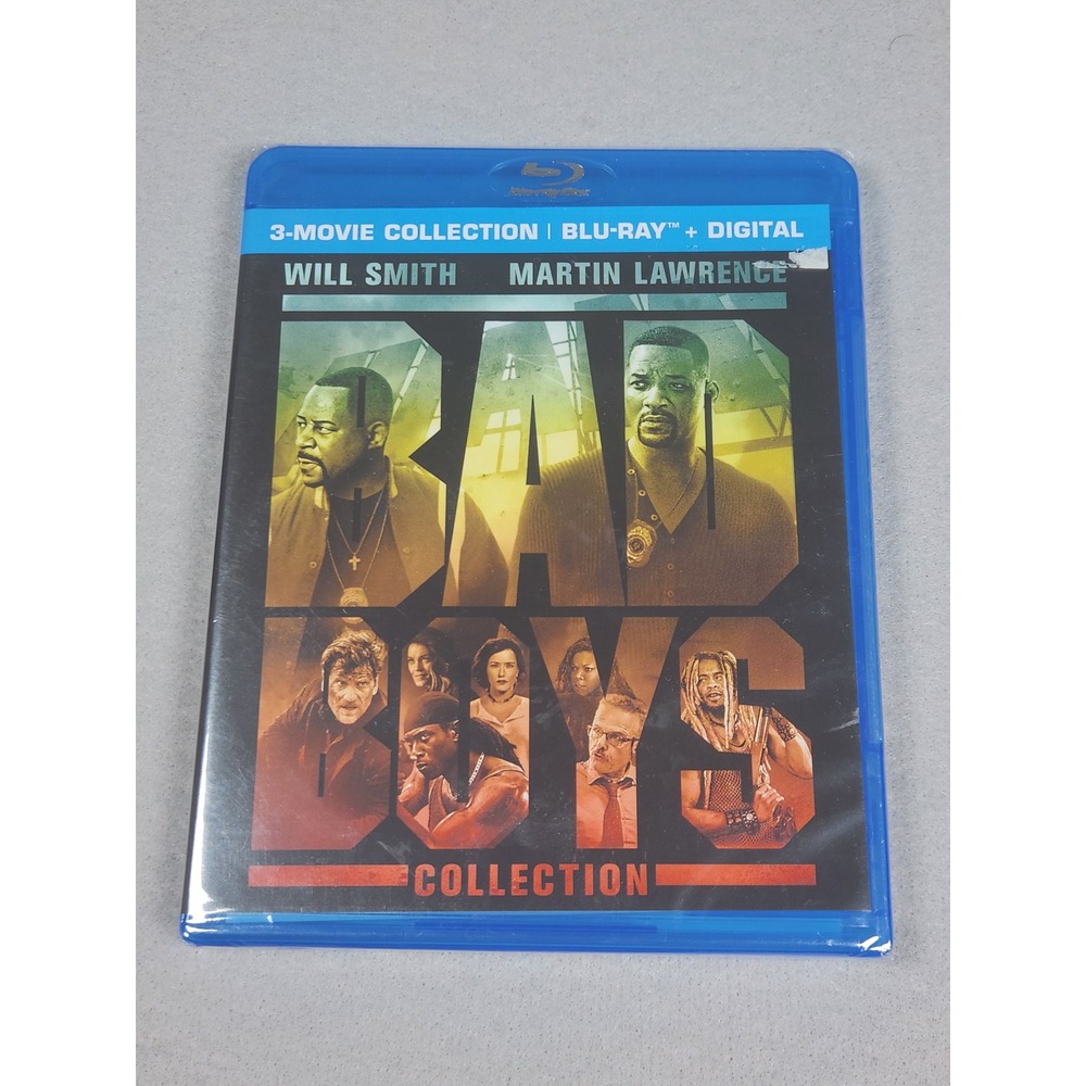 Bad Boys 3-Movie Collection Blu-ray Digital Will Smith Martin Lawrence New